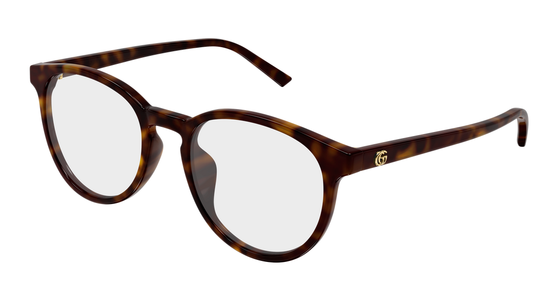 Brillen gucci gg2005oa 002 havana round/oval/panthos femenino größe 51mm - Hauptansicht