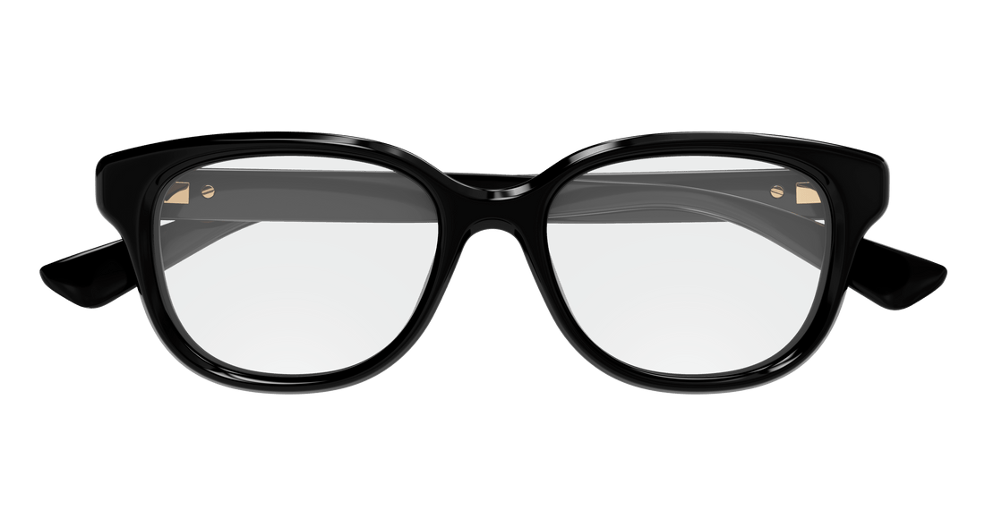 Occhiali da vista gucci gg1833ok 001 negro square femenino taglia 52mm - Vista dettagliata