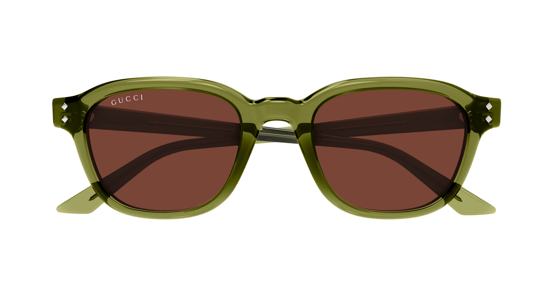 Gafas de sol gucci gg1892s 004 verde round masculino talla 50mm - Vista de detalle
