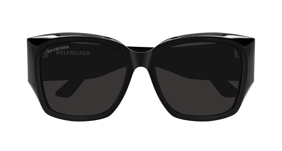 Lunettes de soleil balenciaga bb0445sk 002 negro butterfly femenino taille 56mm - Vue détaillée