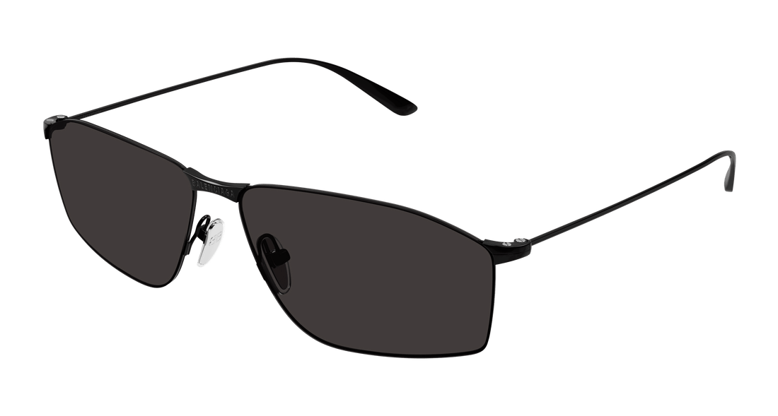 Sunglasses balenciaga bb0413s 001 negro square masculino size 62mm - Main view