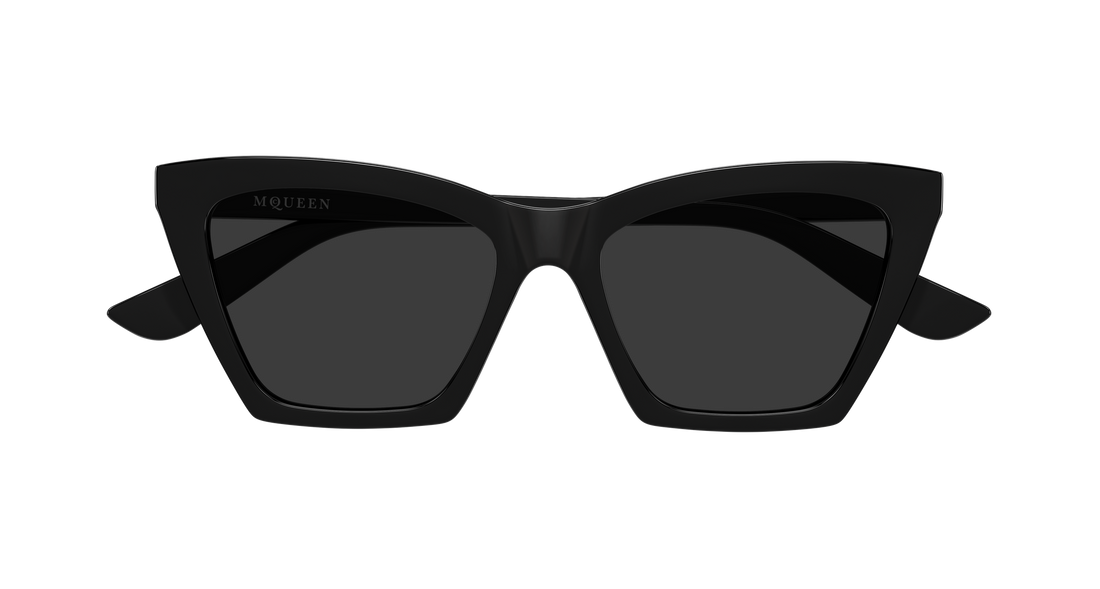 Occhiali da sole alexander mcqueen am0536s 001 negro cat eye femenino taglia 54mm - Vista dettagliata