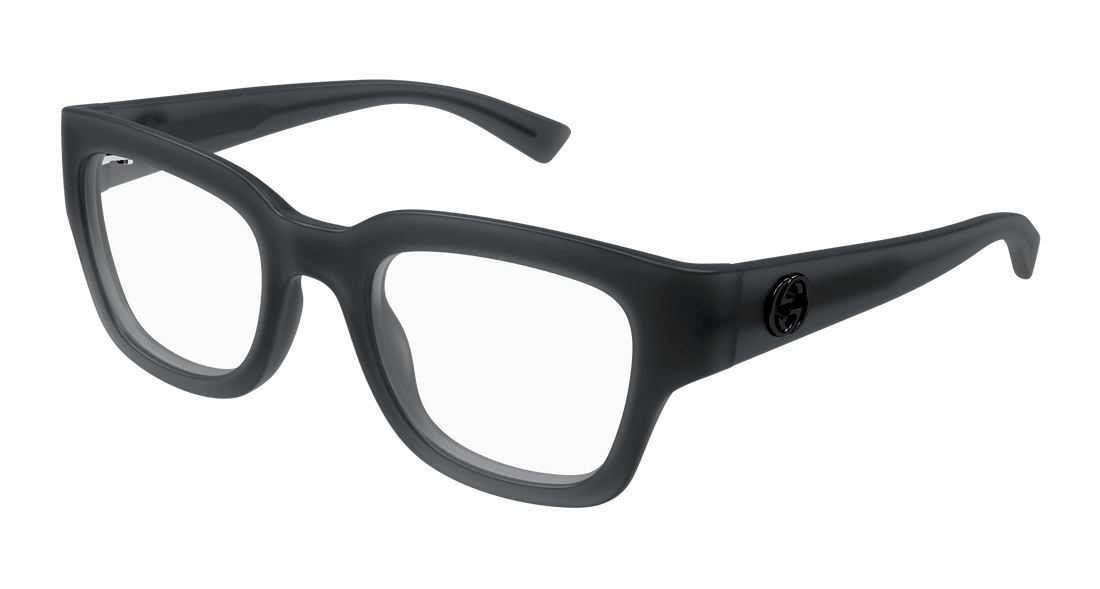 Occhiali da vista gucci gg1788o 001 gris square masculino taglia 50mm - Vista principale