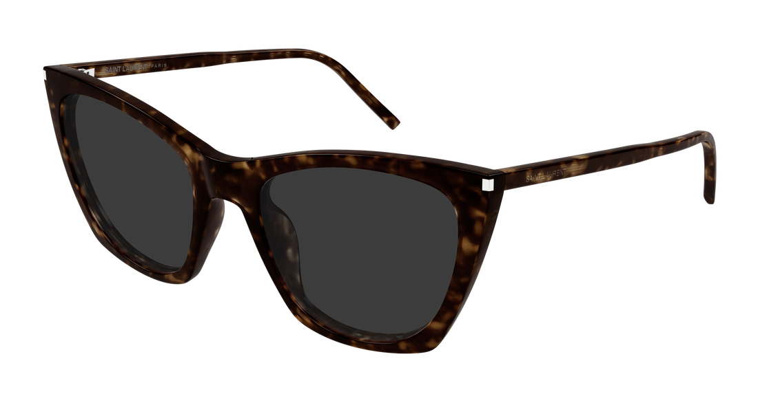 Óculos de sol saint laurent sl 214 kate thin 002 havana cat eye femenino tamanho 55mm - Vista principal