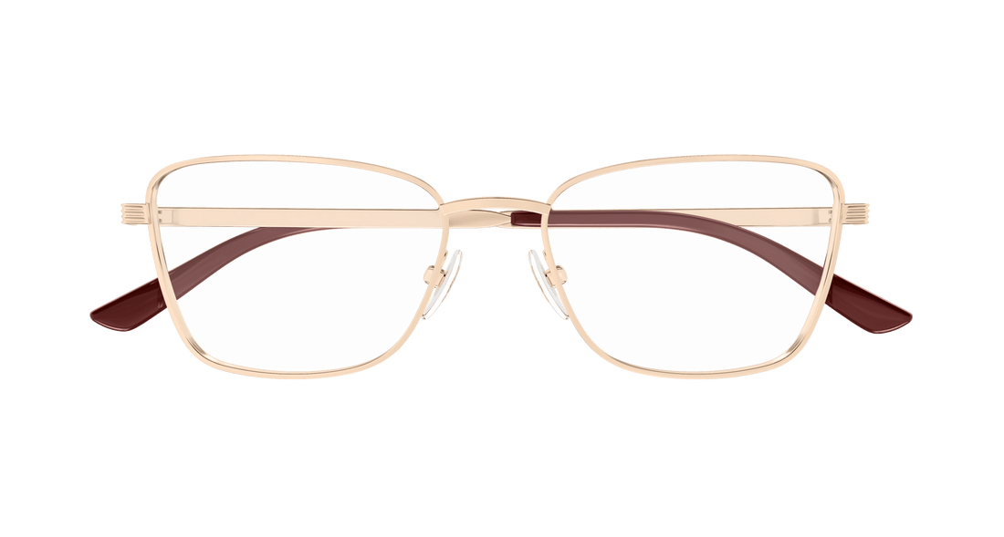 Occhiali da vista gucci gg1880o 003 dorado cat eye femenino taglia 53mm - Vista dettagliata