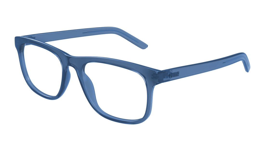 Brillen puma pu0496o 004 azul square masculino größe 55mm - Hauptansicht