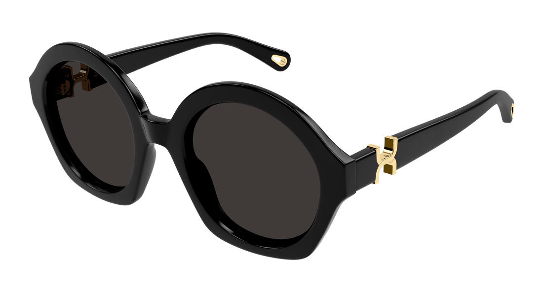 Sonnenbrillen chloé ch0302s 001 negro round femenino größe 53mm - Hauptansicht