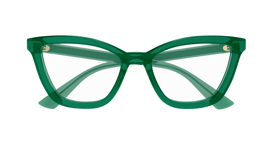 Brillen gucci gg1686o 010 verde round femenino größe 54mm - Detailansicht
