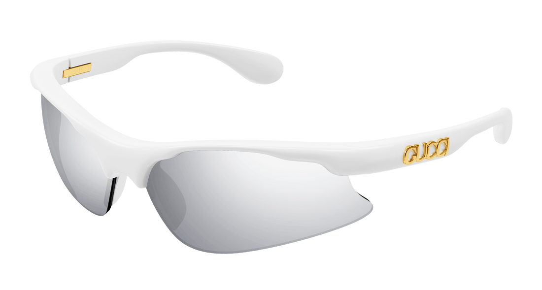 Sonnenbrillen gucci gg1774s 002 blanco geometric masculino größe 70mm - Hauptansicht