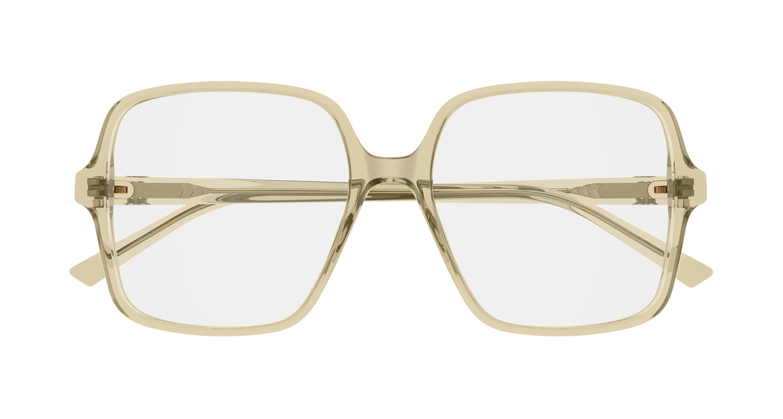 Brillen gucci gg1994o 004 amarillo rectangular / squared femenino größe 53mm - Detailansicht