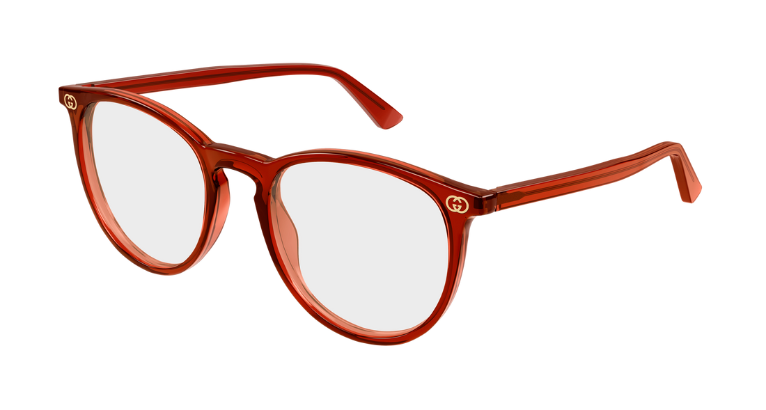 Occhiali da vista gucci gg0027o 013 burdeos round/oval/panthos femenino taglia 50mm - Vista principale
