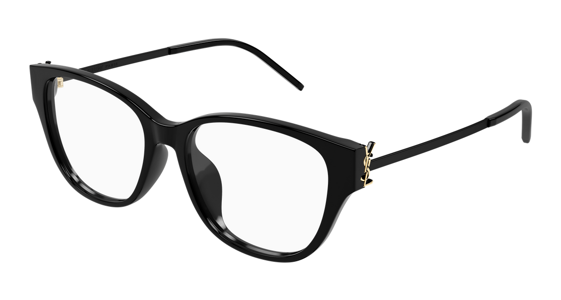 Brillen saint laurent sl m48o_c/fn 001 negro rectangular / squared femenino größe 54mm - Hauptansicht