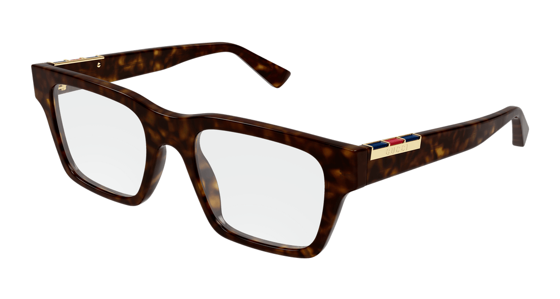 Occhiali da vista gucci gg1889o 002 havana square masculino taglia 51mm - Vista principale