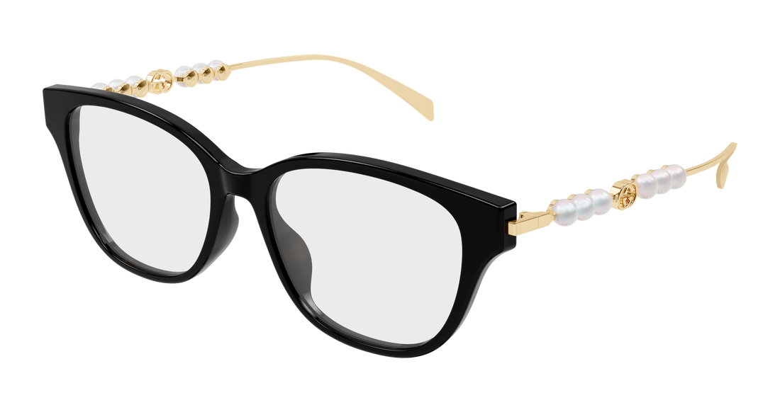 Occhiali da vista gucci gg1972oa 001 negro round/oval/panthos femenino taglia 54mm - Vista principale