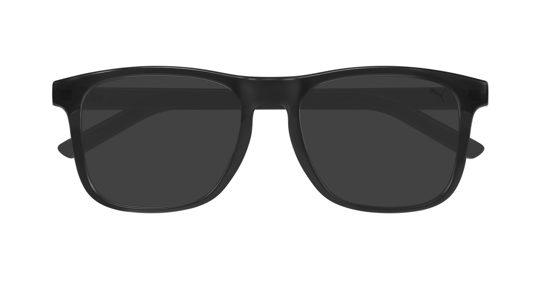 Sunglasses puma pu0502sa 002 gris square masculino size 55mm - Detailed view