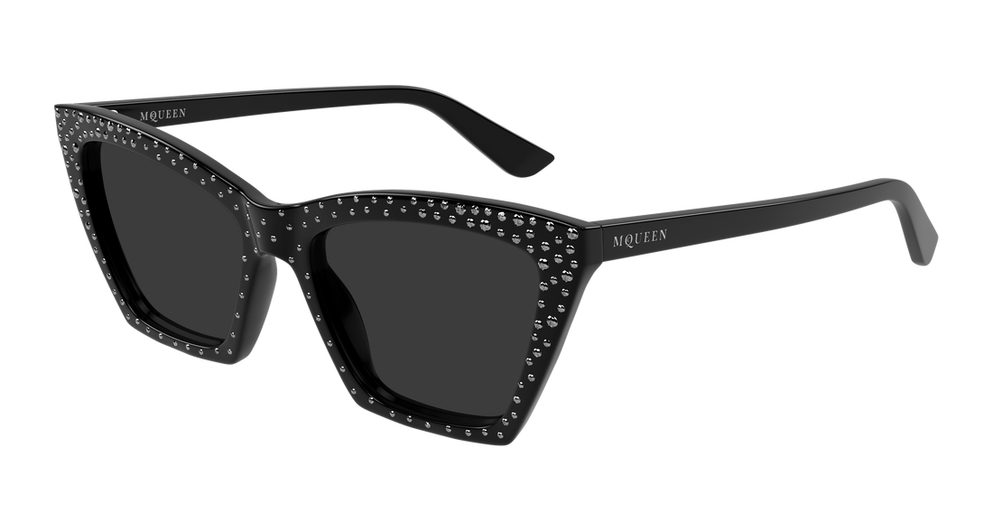Sunčane naočale alexander mcqueen am0536s 005 negro cat eye femenino veličina 54mm - Glavni prikaz