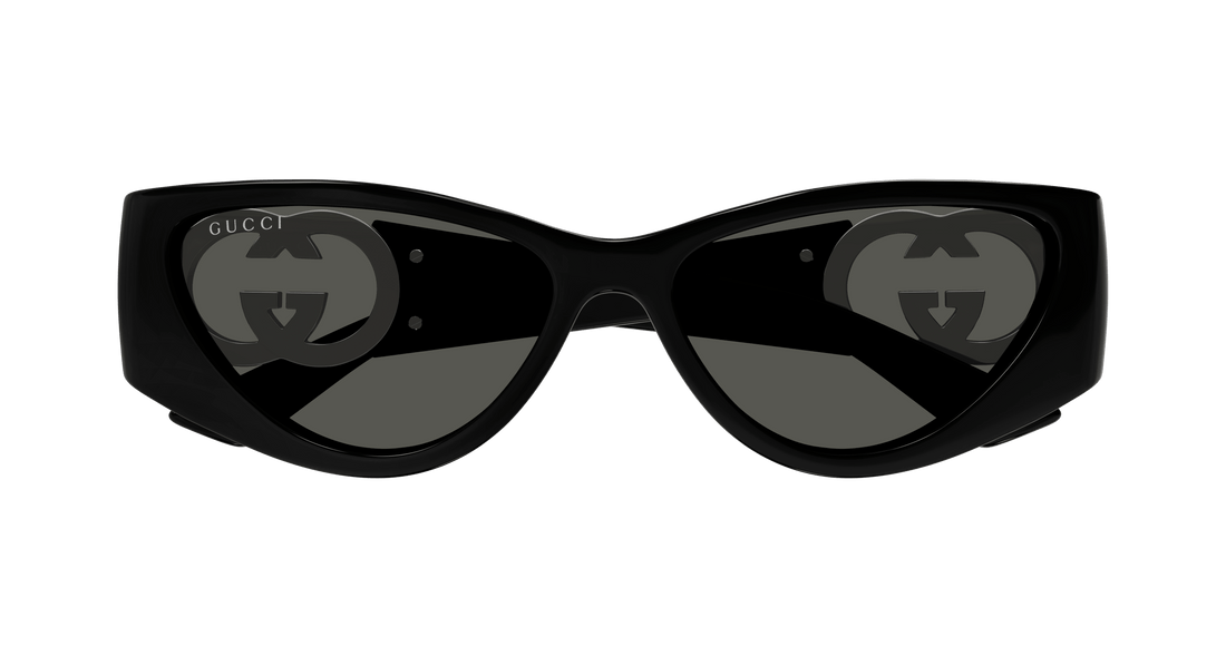 Gafas de sol gucci gg1824s 001 negro cat eye femenino talla 55mm - Vista de detalle