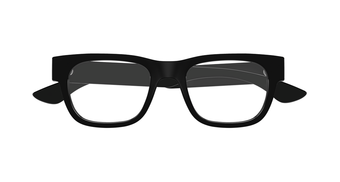 Brillen alexander mcqueen am0531o 001 negro rectangular / squared masculino größe 51mm - Detailansicht