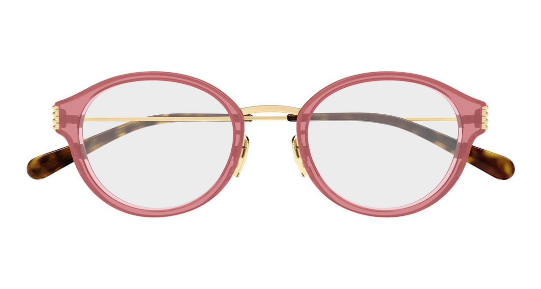 Brillen gucci gg1999oj 003 rojo round/oval/panthos femenino größe 49mm - Detailansicht