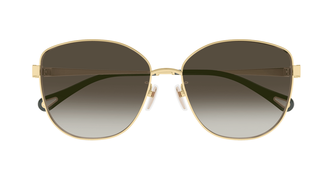 Sonnenbrillen chloé ch0306sk 003 dorado square femenino größe 59mm - Detailansicht