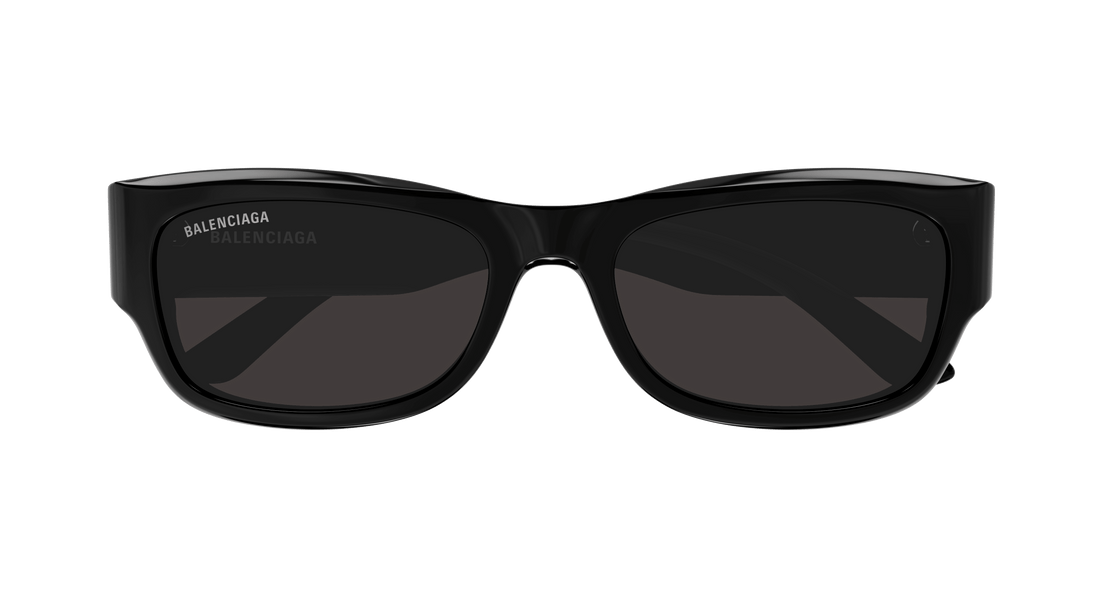 Sunglasses balenciaga bb0390sk 001 negro square masculino size 56mm - Detailed view