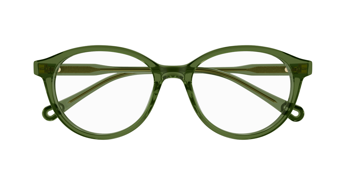 Brillen chloé ch0316oa 003 verde round femenino größe 52mm - Detailansicht