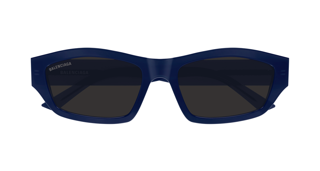 Lunettes de soleil balenciaga bb0448sk 004 azul geometric unisex taille 57mm - Vue détaillée