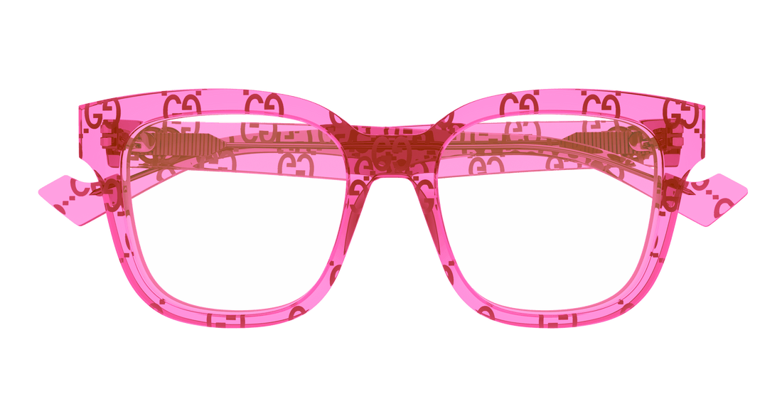 Brillen gucci gg0958o 011 rosa square femenino maat 52mm - Detailaanzicht