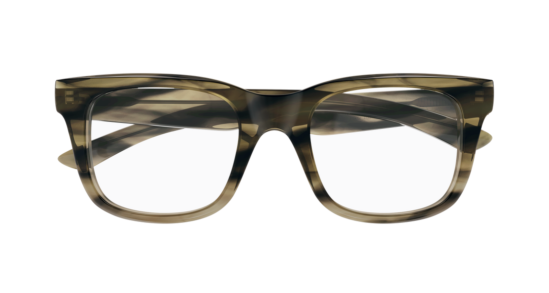Gafas graduadas balenciaga bb0428o 004 havana rectangular / squared masculino talla 52mm - Vista de detalle