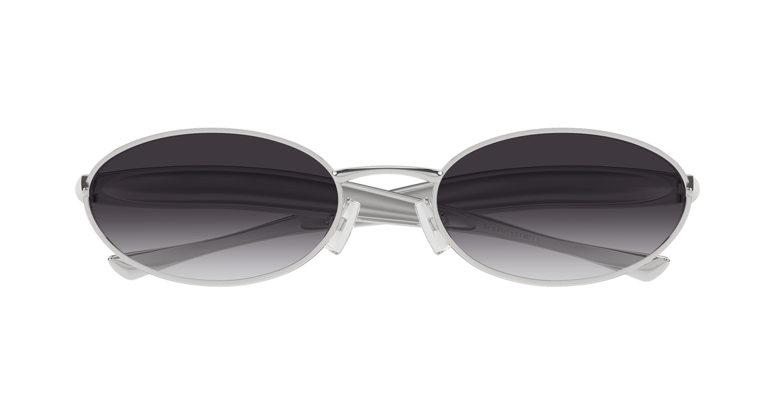 Zonnebrillen bottega veneta bv1386s 003 plateado round unisex maat 57mm - Detailaanzicht