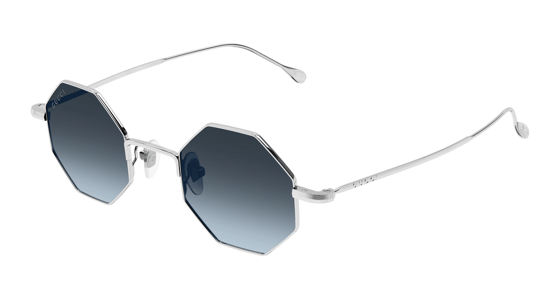 Gafas de sol gucci gg1814s 003 plateado geometric unisex talla 41mm - Vista principal