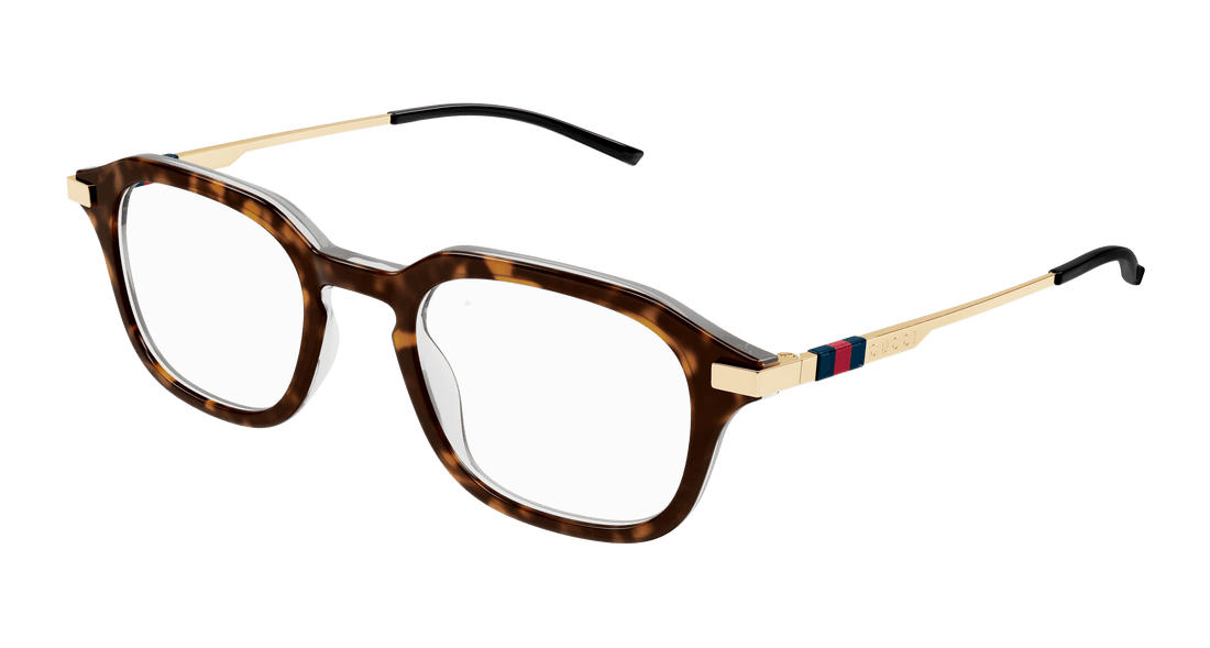 Brillen gucci gg1891o 002 havana square masculino größe 49mm - Hauptansicht