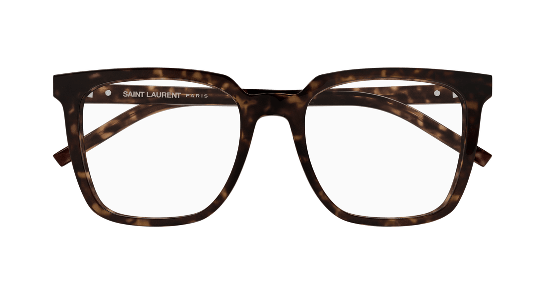 Brillen saint laurent sl m146 opt 002 havana square femenino größe 54mm - Detailansicht