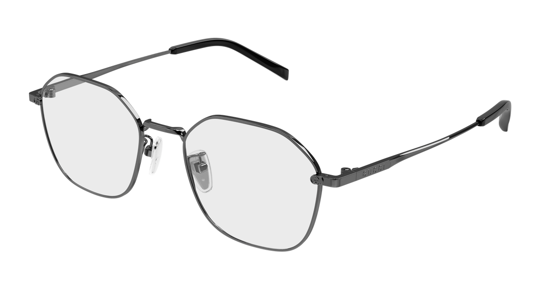 Occhiali da vista gucci gg1956ok 003 plateado rectangular / squared femenino taglia 51mm - Vista principale