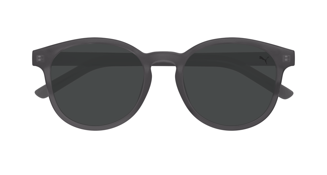 Occhiali da sole puma pu0500sa 002 gris round unisex taglia 53mm - Vista dettagliata