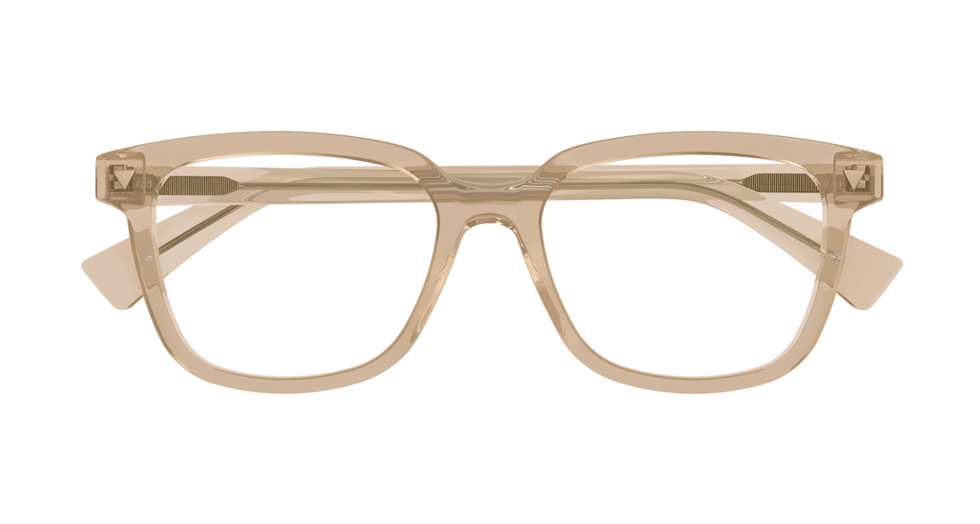 Gafas graduadas bottega veneta bv1229oa 007 marron square femenino talla 52mm - Vista de detalle