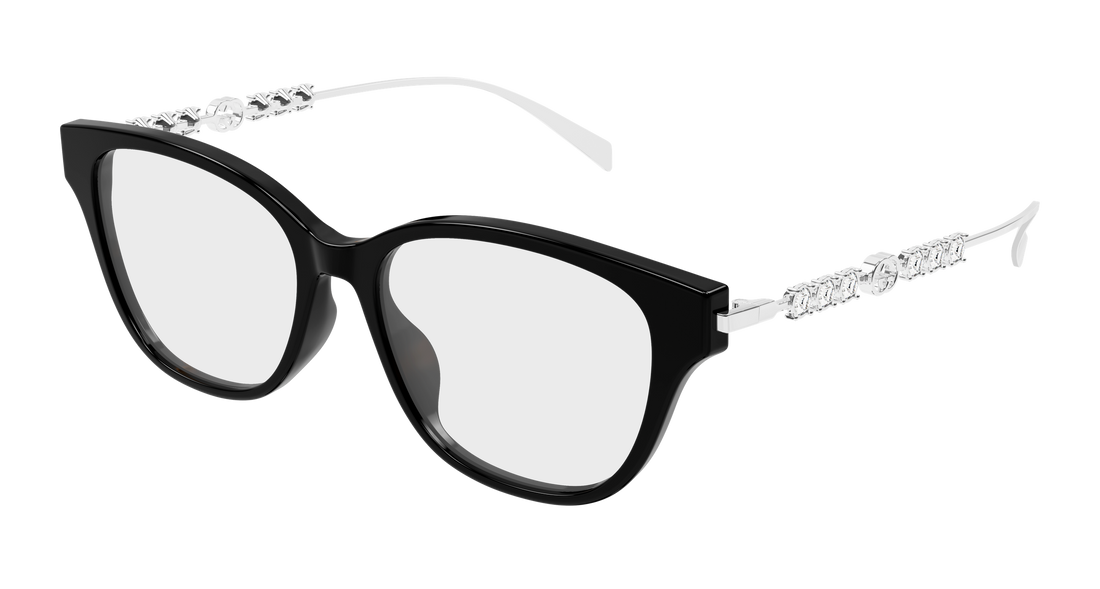 Occhiali da vista gucci gg1972oa 002 negro round/oval/panthos femenino taglia 54mm - Vista principale