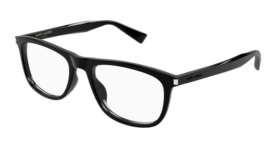 Óculos graduados saint laurent sl 812 001 negro square unisex tamanho 56mm - Vista principal