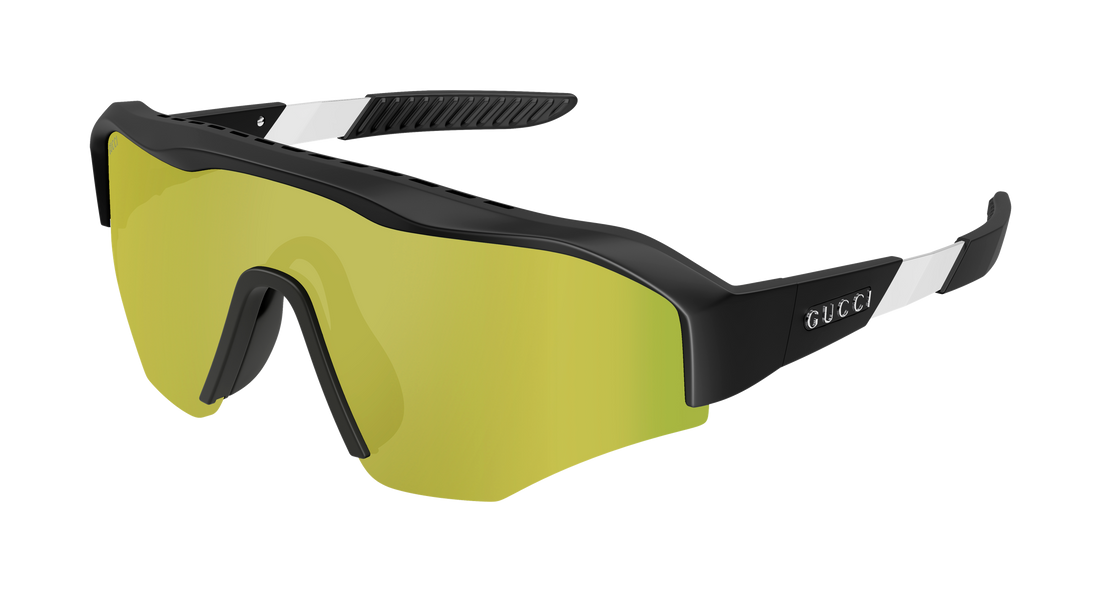 Lunettes de soleil gucci gg2017s 001 negro mask masculino taille 99mm - Vue principale