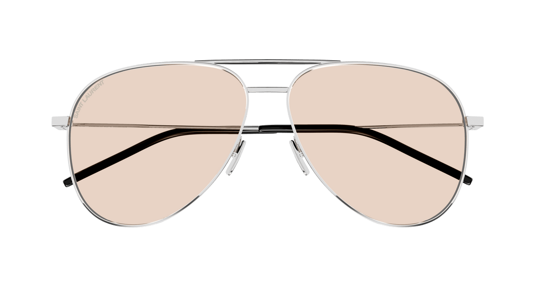 Óculos de sol saint laurent classic 11 072 plateado pilot unisex tamanho 59mm - Vista de detalhe