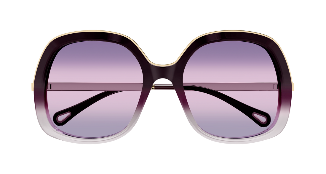 Sunglasses chloé ch0327s 004 burdeos rectangular / squared femenino size 56mm - Detailed view