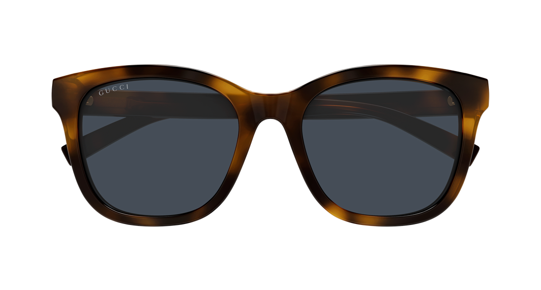 Óculos de sol gucci gg1984sk 002 havana round/oval/panthos femenino tamanho 55mm - Vista de detalhe