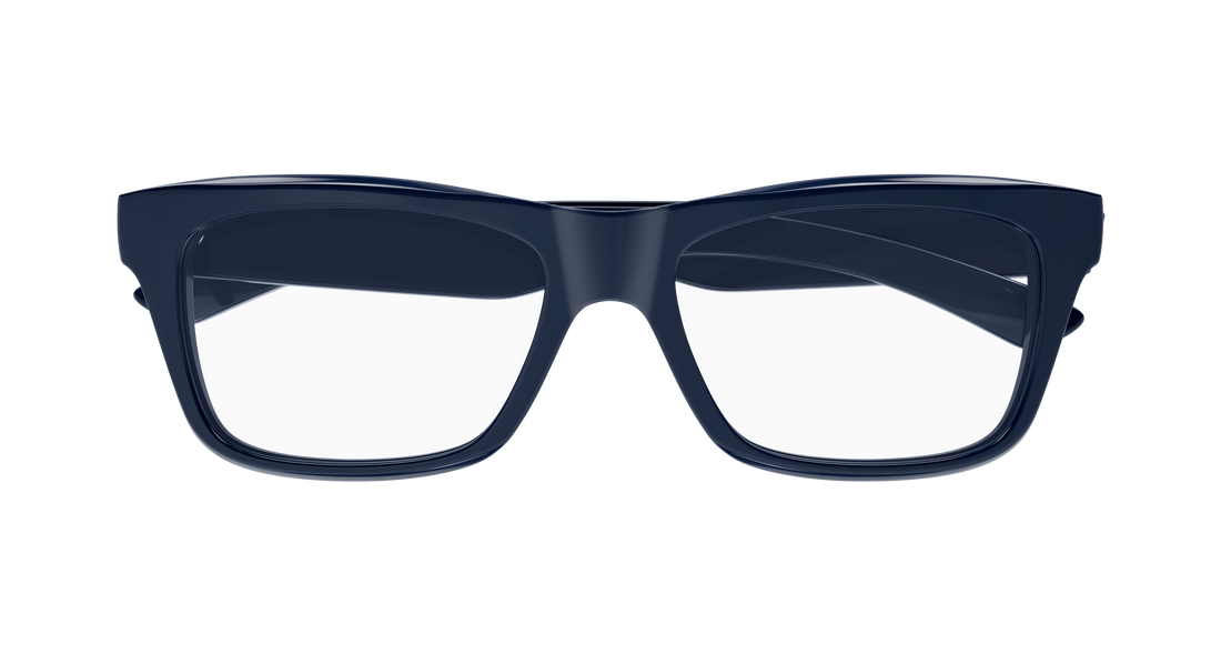 Gafas graduadas balenciaga bb0426o 005 azul rectangular / squared masculino talla 56mm - Vista de detalle