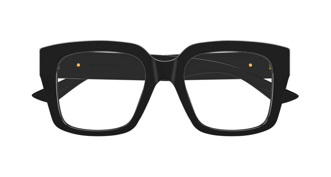 Gafas graduadas bottega veneta bv1409o 001 negro rectangular / squared femenino talla 51mm - Vista de detalle