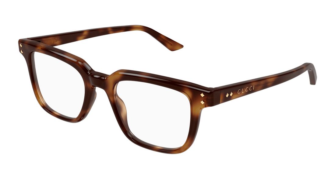 Brillen gucci gg1895o 002 havana square masculino größe 49mm - Hauptansicht