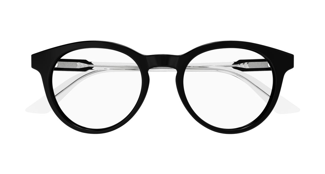 Brillen gucci gg1822o 003 negro round masculino größe 50mm - Detailansicht