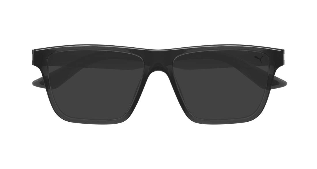 Sunglasses puma pu0484s 002 gris square masculino size 57mm - Detailed view