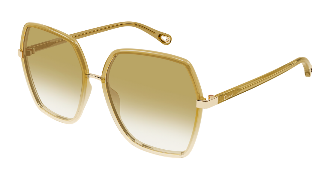 Sunglasses chloé ch0262s 006 beige rectangular / squared femenino size 58mm - Main view