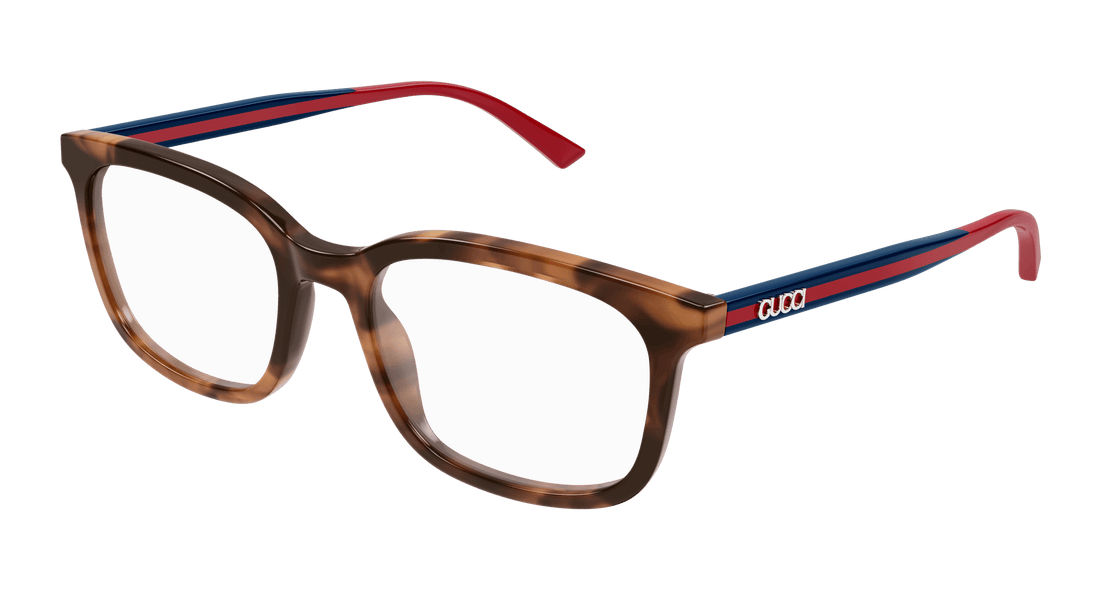 Occhiali da vista gucci gg1928o 003 havana square masculino taglia 53mm - Vista principale