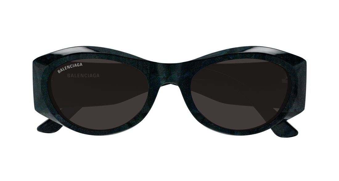 Sunglasses balenciaga bb0396sk 003 negro round femenino size 55mm - Detailed view